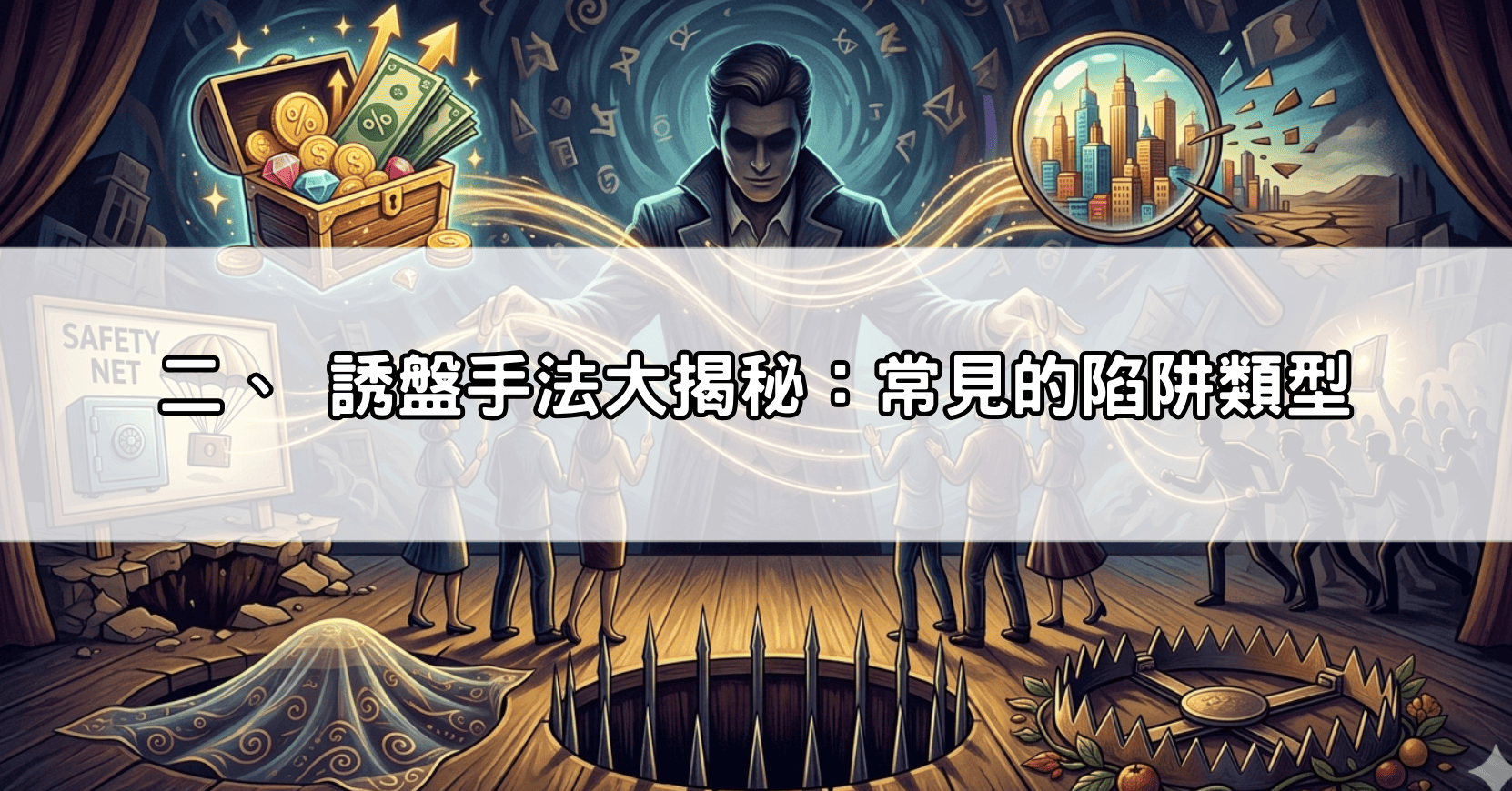 二、 誘盤手法大揭秘:常見的陷阱類型